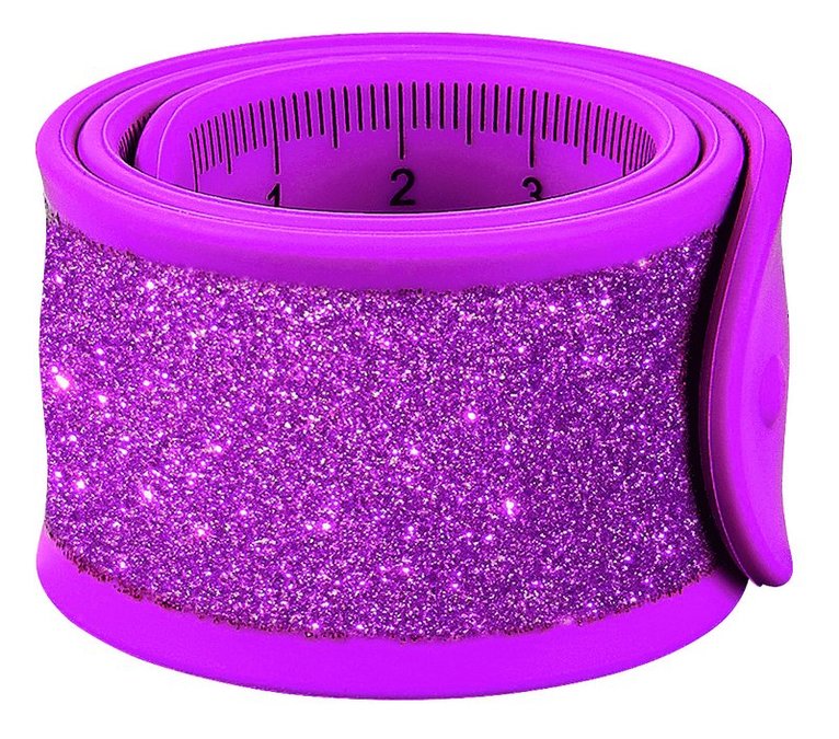 Linjal rulle glitter, Övrigt