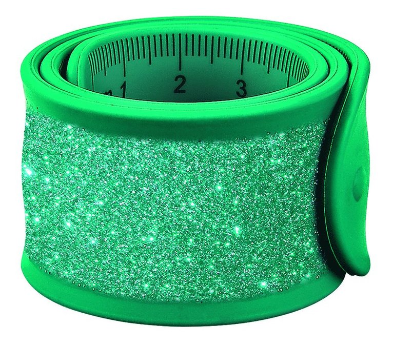 Linjal rulle glitter, Övrigt