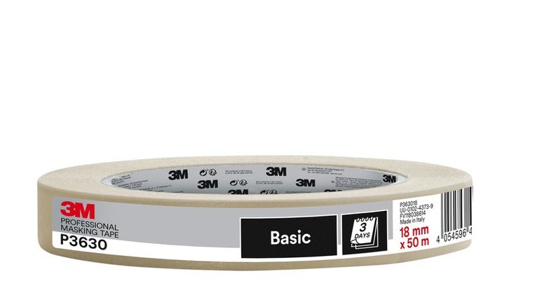 Maskeringstejp Scotch P3630 50m x 18mm, Övrigt