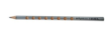 Blyertspenna HB Lyra Groove slim Metallic Silver