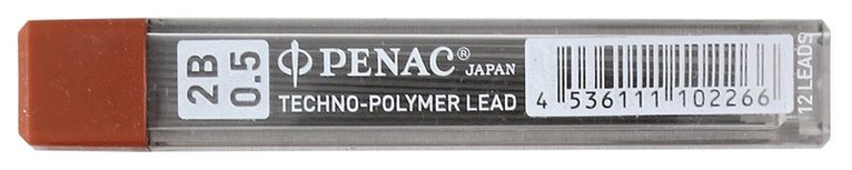 Stift Penac 0,5mm 2B, Övrigt