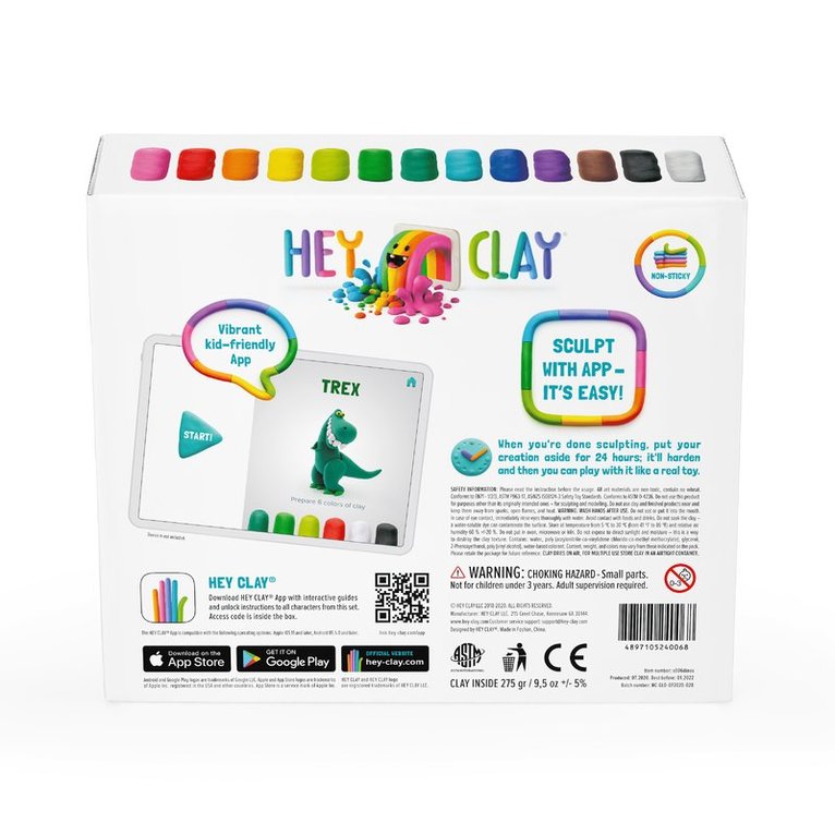 Leklera Hey Clay Dinos 2