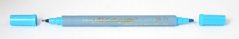 Kalligrafipenna TC-3100 koboltblå 1