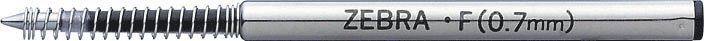 Refill Zebra F-301 0,7 blå 1