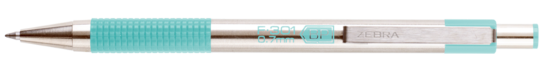 Kulspetspenna 0,7 Zebra F-301 Pastel grön, Övrigt