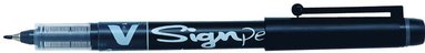 Fiberspetspenna V-Sign svart, Övrigt