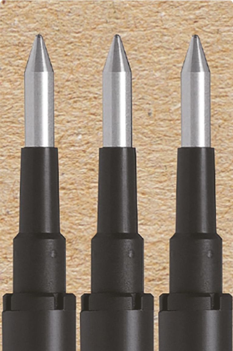 Refill Frixion Ball 0.7 3-pack svart, Övrigt