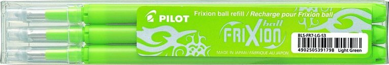 Refill Frixion Ball 0,7 3-pack ljusgrön 1