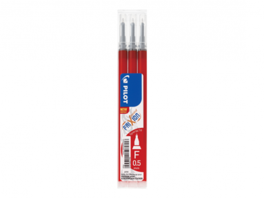 Refill Frixion Point 0,5 Synergy-Tip 3-pack röd