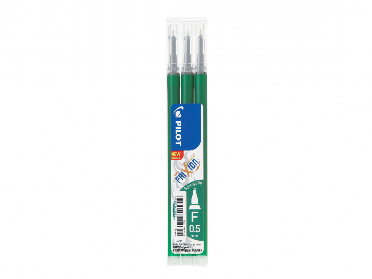 Refill Frixion Point 0,5 Synergy-Tip 3-pack grön 1