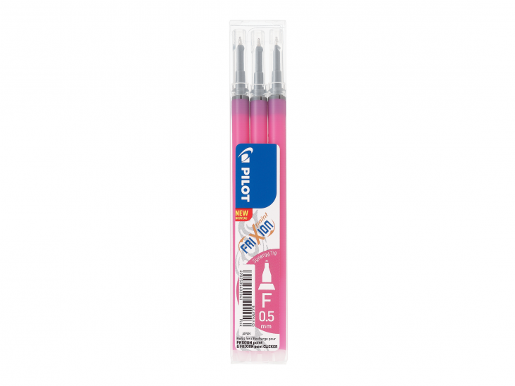 Refill Frixion Point 0,5 Synergy-Tip 3-pack rosa 1