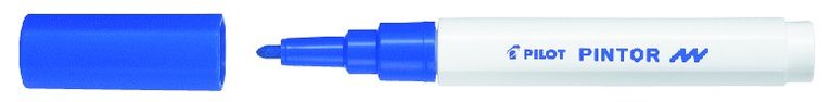 Markerpenna Pilot Pintor F blå, Övrigt