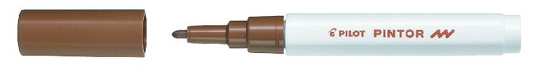 Markerpenna Pilot Pintor F brun 2