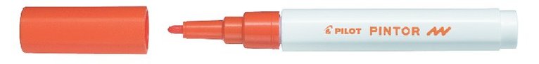 Markerpenna Pilot Pintor F orange, Övrigt