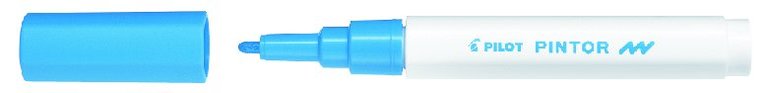Markerpenna Pilot Pintor F ljusblå, Övrigt