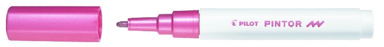 Markerpenna Pilot Pintor F metallic pink, Övrigt