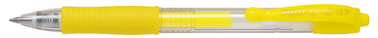 Kulspetspenna G-2 0,7 neongul 1