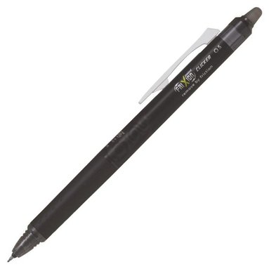 Kulspetspenna Frixion Point Clicker Synergy-tip 0.5 svart, raderbar, Övrigt