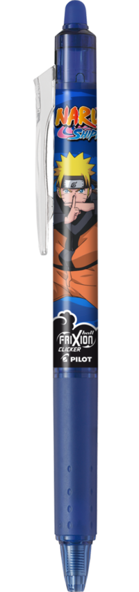 Kulspetspenna Frixion Clicker Naruto 07 blå