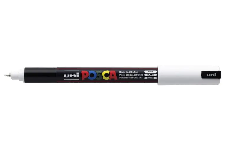 Marker Posca PC-1MR vit, Övrigt