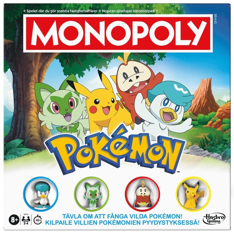 Monopol Pokemon, Övrigt