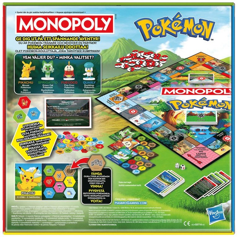 Monopol Pokemon, Övrigt