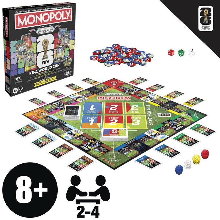 Monopoly FIFA Edition Core Game, Övrigt