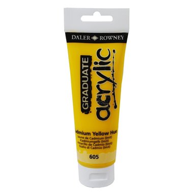 Akrylfärg Graduate 120ml Cadmium Yellow