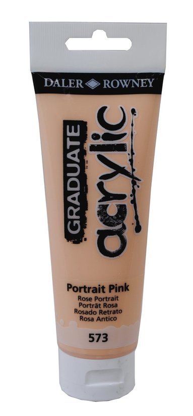 Akrylfärg Graduate 120ml portrait pink