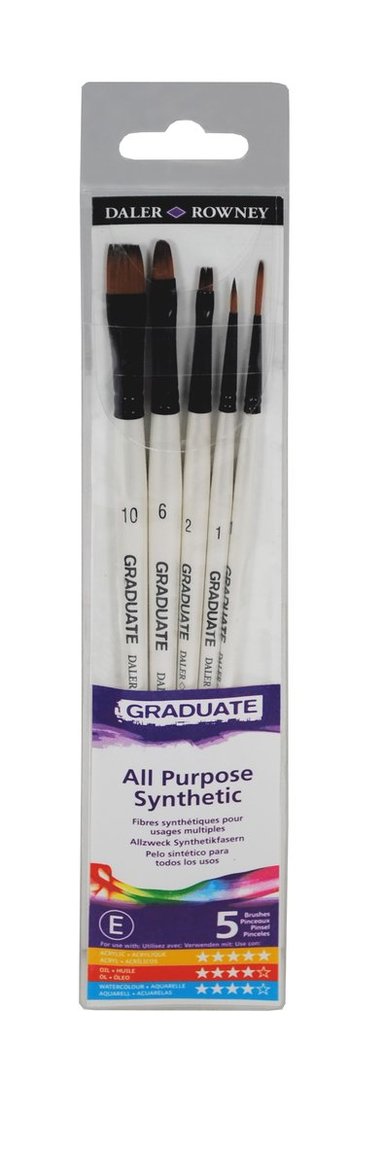 Pensel Graduate Classic syntet 5-pack