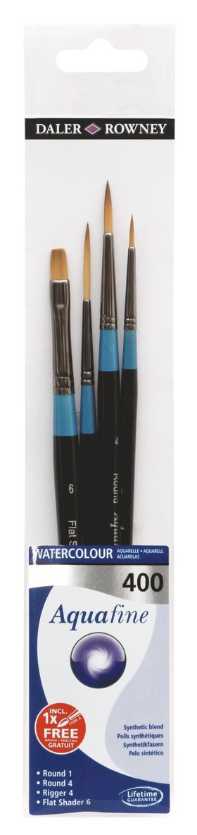 Pensel Aquafine 4-pack