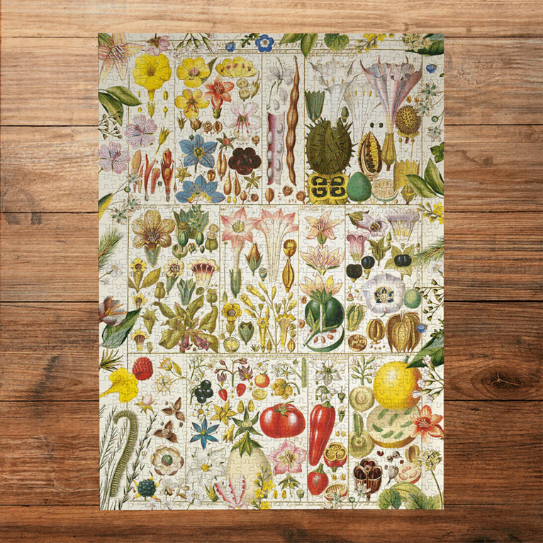Pussel 1000 bitar - Botanical Bliss, Övrigt