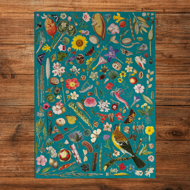 Pussel 1000 bitar - Floral Fantasy, Övrigt