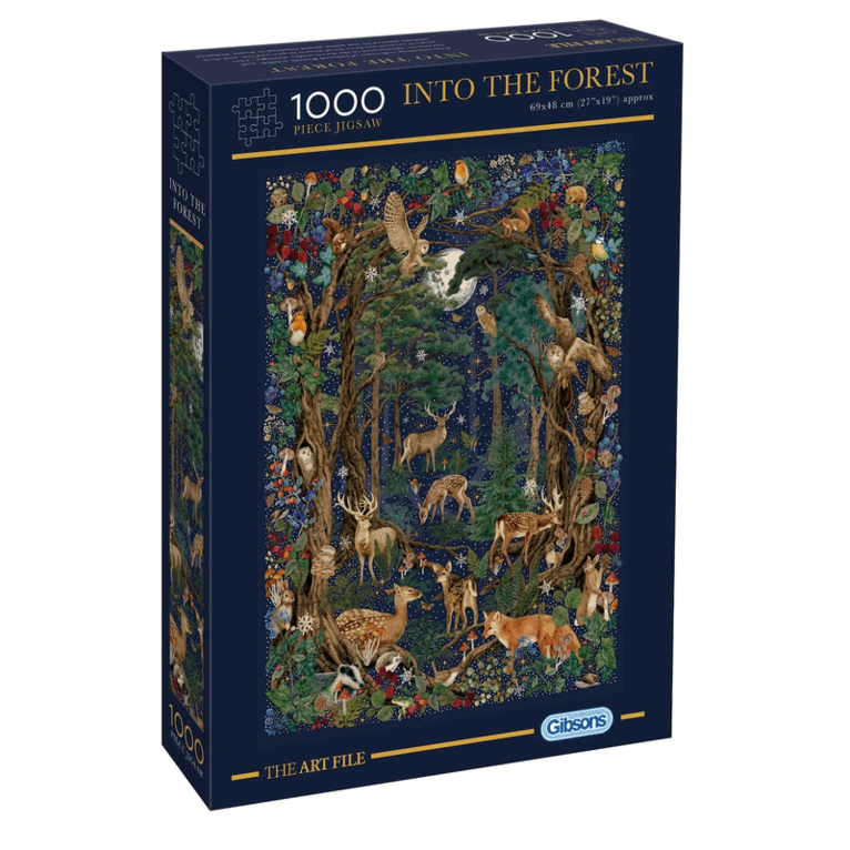Pussel 1000 bitar - Into the Forest, Övrigt