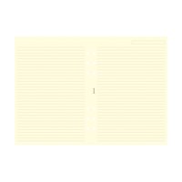 Kalenderdel Filofax A5 anteckningsblad linjerad beige