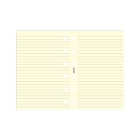 Kalenderdel Filofax Pocket anteckningsblad linjerade beige
