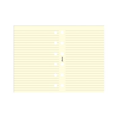 Kalenderdel Filofax Pocket anteckningsblad linjerade beige