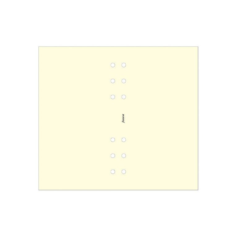 Kalenderdel Filofax Personal anteckning olinjerad beige