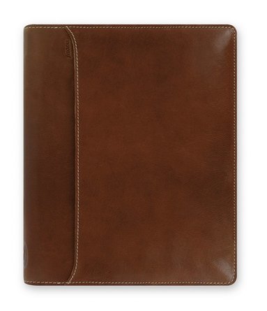 Kalenderpärm Filofax A5 Lockwood zip brun