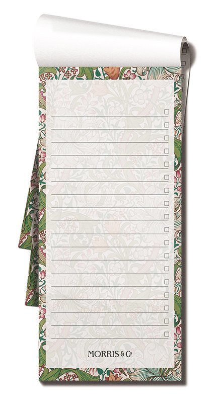 Att göra-lista med magnet 22x10cm - William Morris : Golden Lily, Övrigt