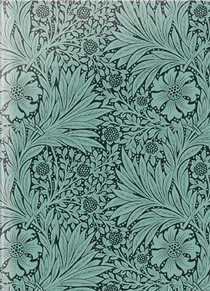 Skrivhäfte A6 3-pack - William Morris : Strawberry Thief Blush, Övrigt