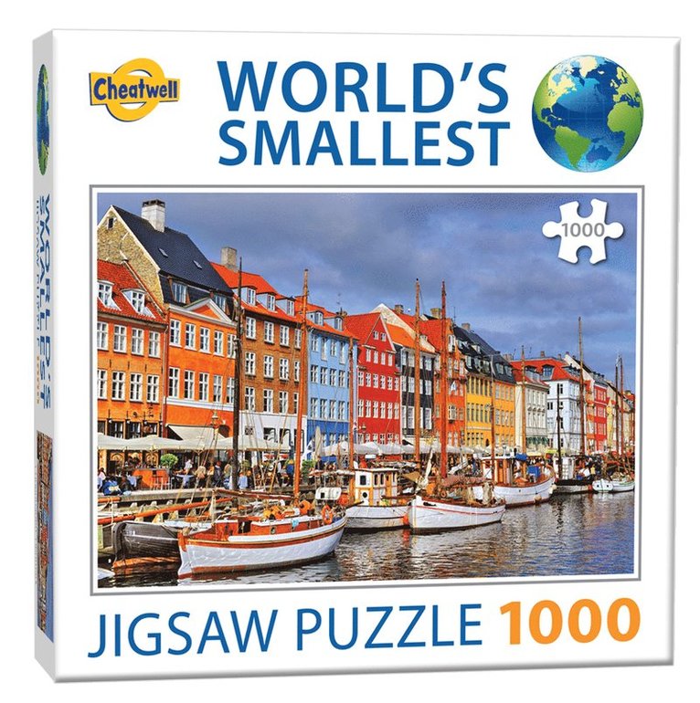 Pussel 1000bit World's Smallest - Copenhagen 1