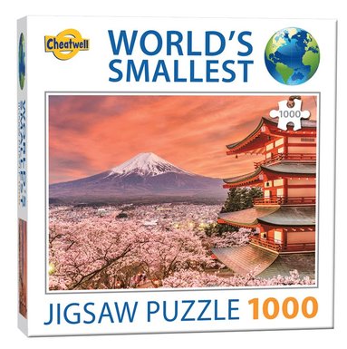 Pussel 1000 bitar - World's Smallest - Mount Fuji 1