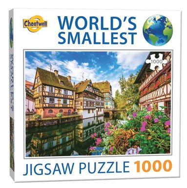 Pussel 1000 bitar - World's Smallest : Strasbourg 1