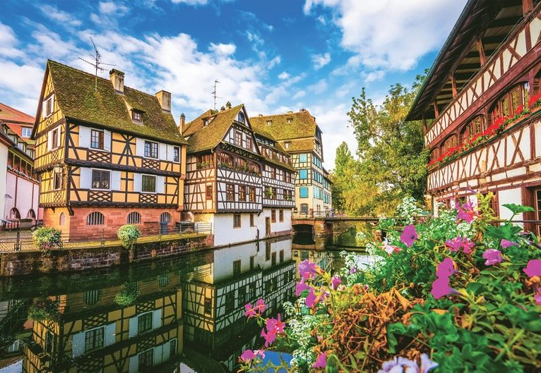 Pussel 1000 bitar - World's Smallest : Strasbourg, Övrigt