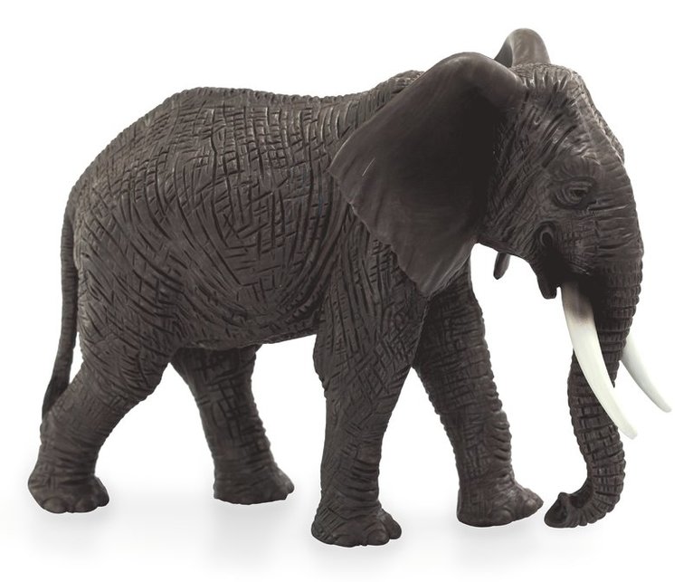 Plastfigur elefant afrikansk 1