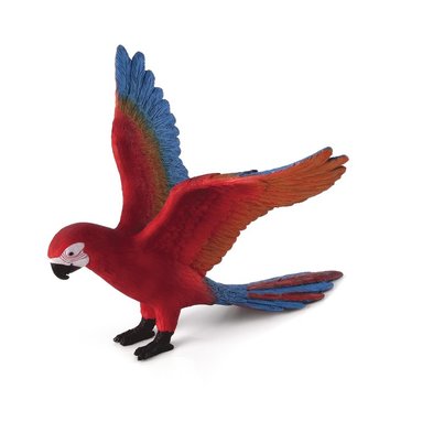 Plastfigur papegoja