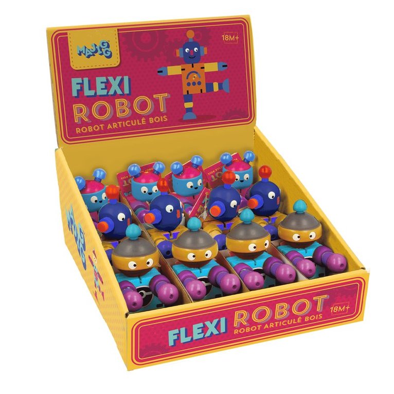 Robot i trä vridbar, Övrigt
