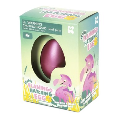 Leksaksägg flamingo - Mini Flamingo Hatching Egg 1