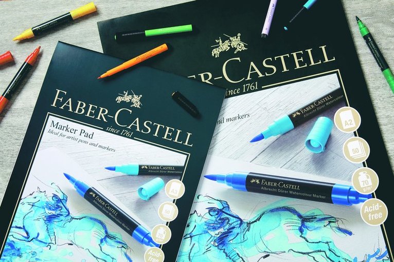 Ritblock A4 70g Faber-Castell Marker Pad, Övrigt